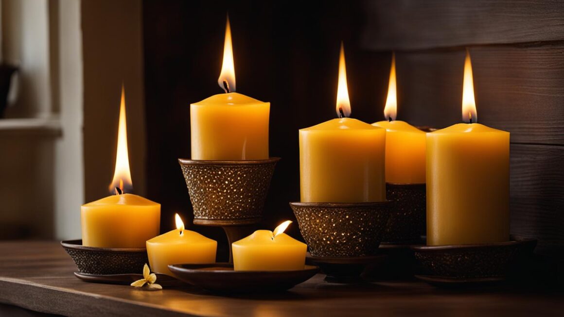 3 days of darkness beeswax candles