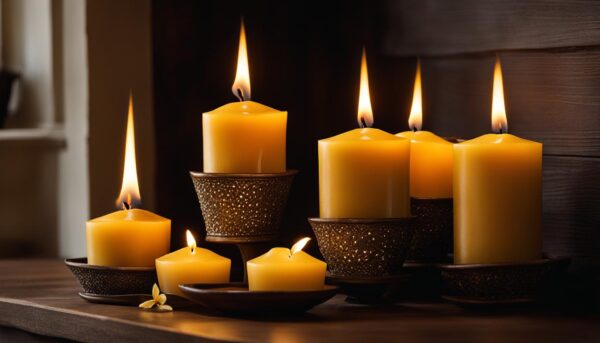 Days of Darkness Beeswax Candles Illuminating Your Space with Nature’s Glow