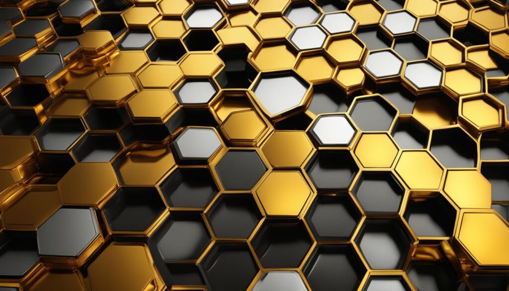 3D honeycomb pattern