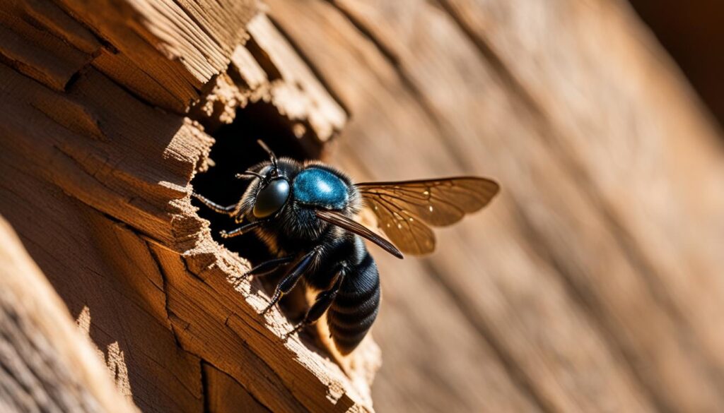 Carpenter Bees Hibernating