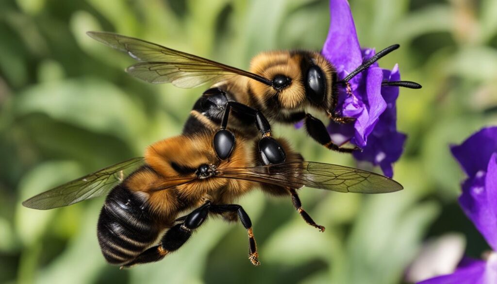 Differences between drones and queen bees