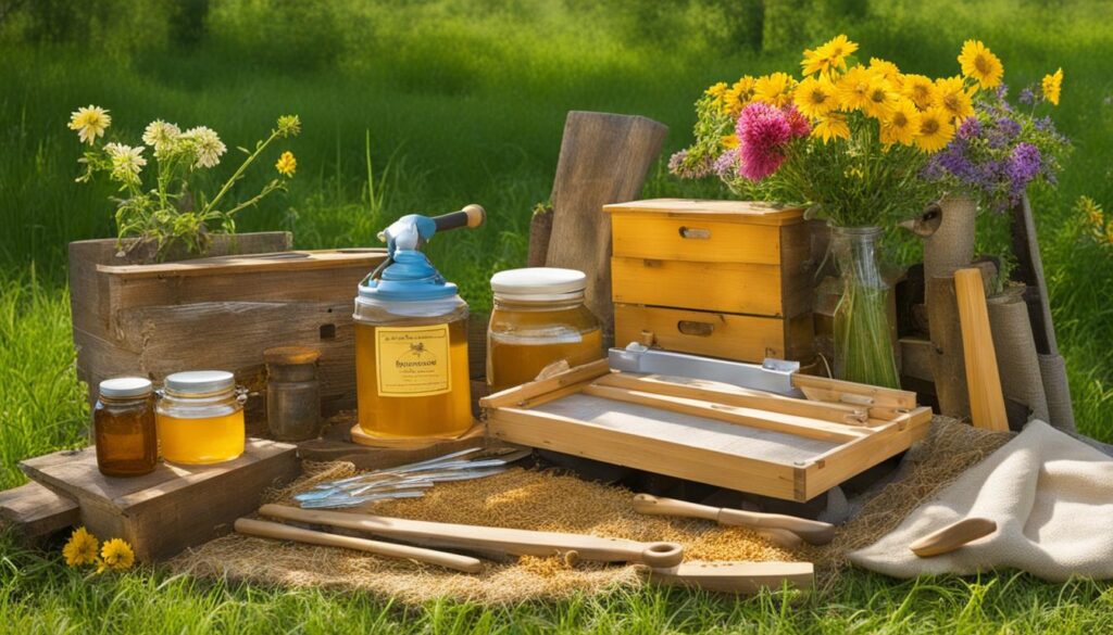 Essential beekeeping equipment