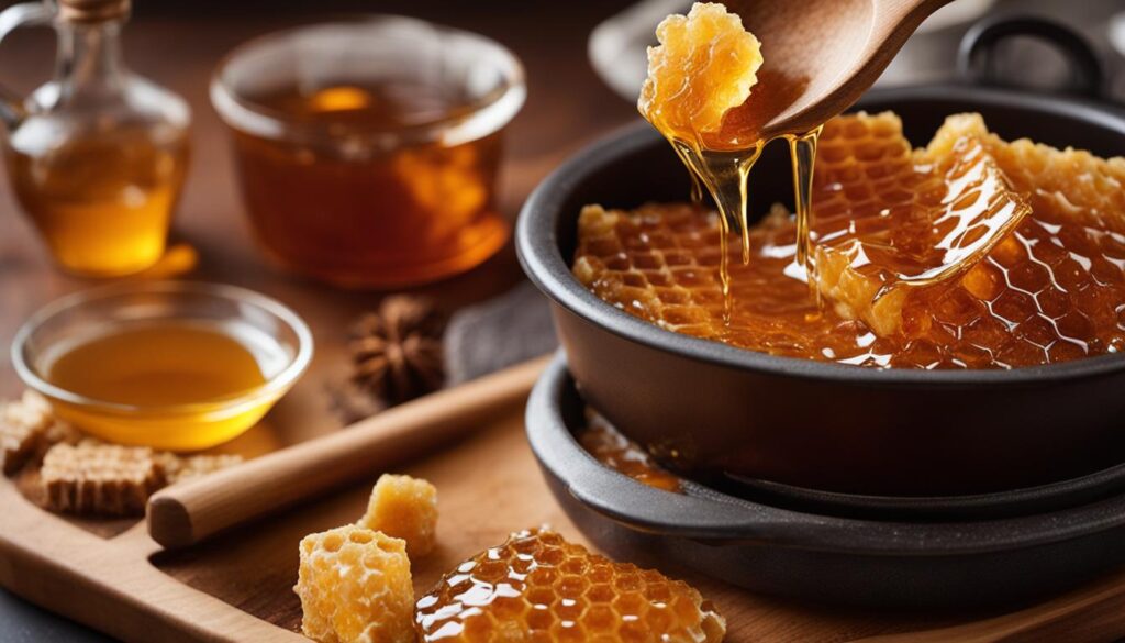 Honeycomb candy