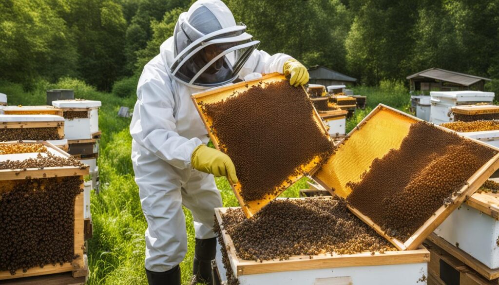 Organic Honey Production Process