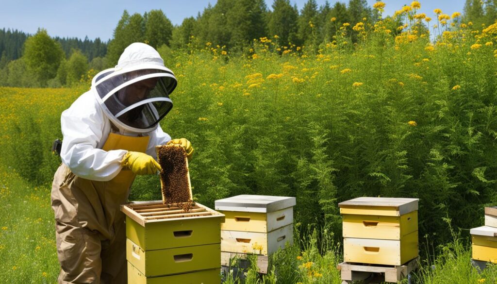 Organic beekeeping