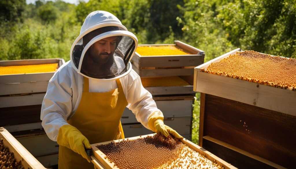Rewards of beekeeping