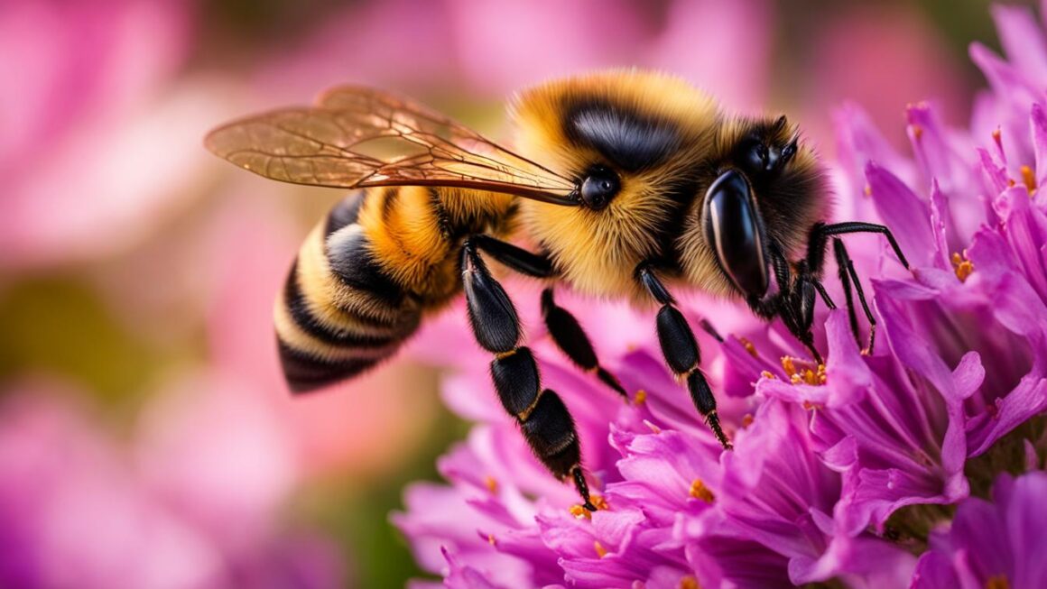 bee honeycomb flower tattoo