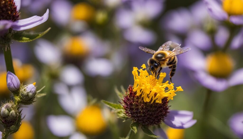 bee pollen and pollination