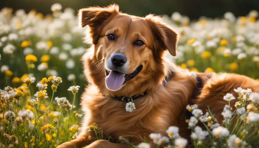 bee pollen for dogs with allergies