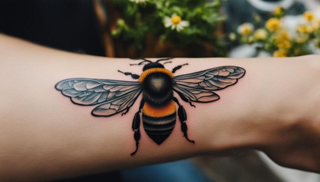 bee tattoo collaboration