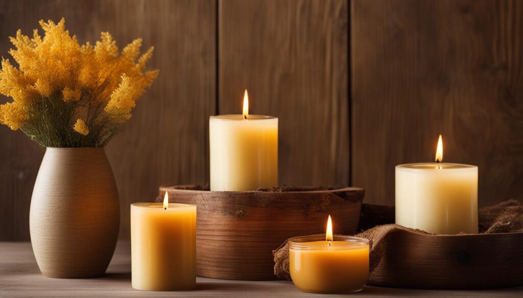 beeswax candles