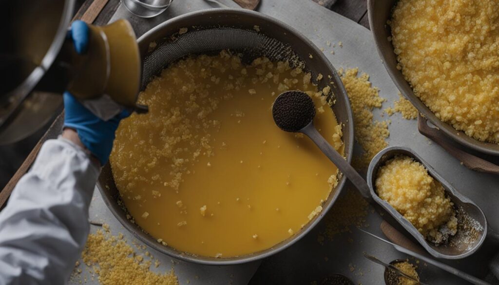 beeswax processing