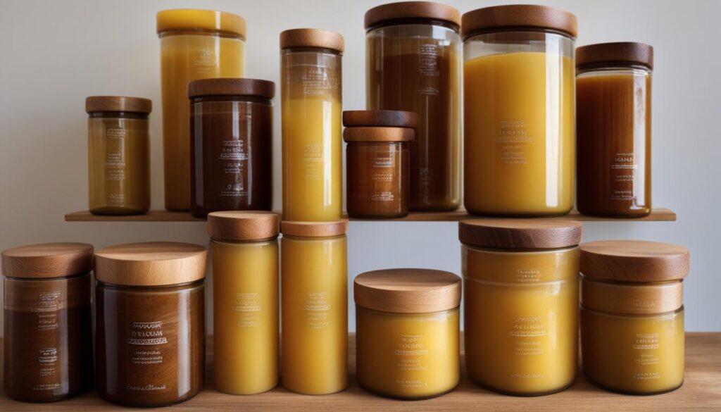 beeswax storage