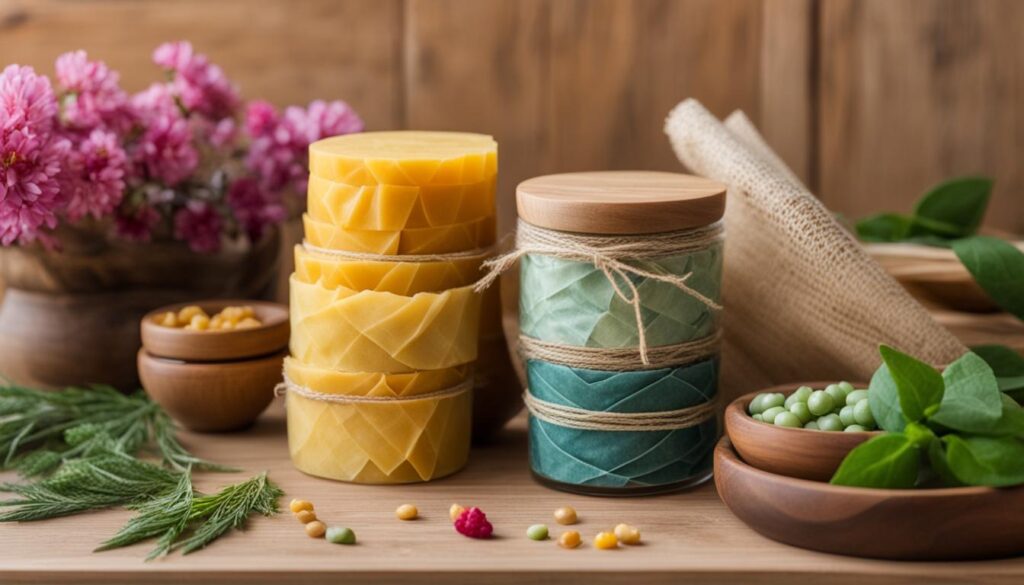 beeswax wrap storage