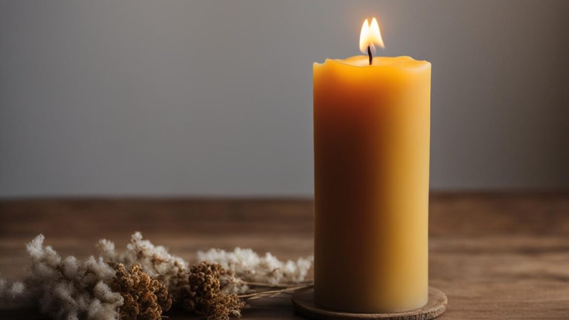 best wick for beeswax candles