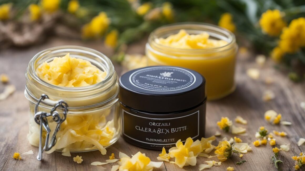 body butter with beeswax