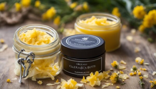 Organic Body Butter with Beeswax Nourishing Skincare for Smooth and Healthy Skin