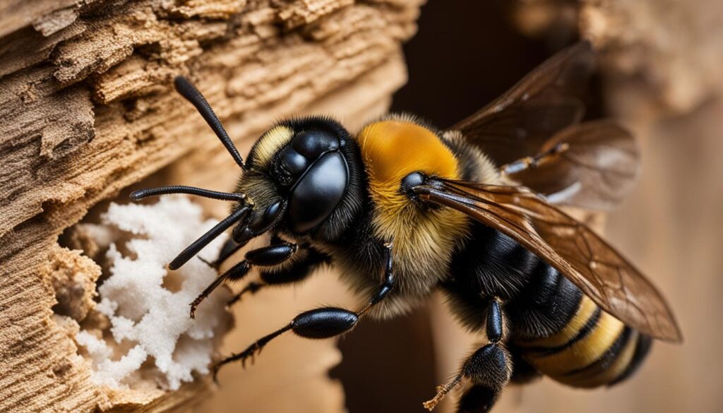 carpenter bee drilling