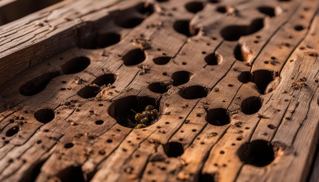 carpenter bee holes