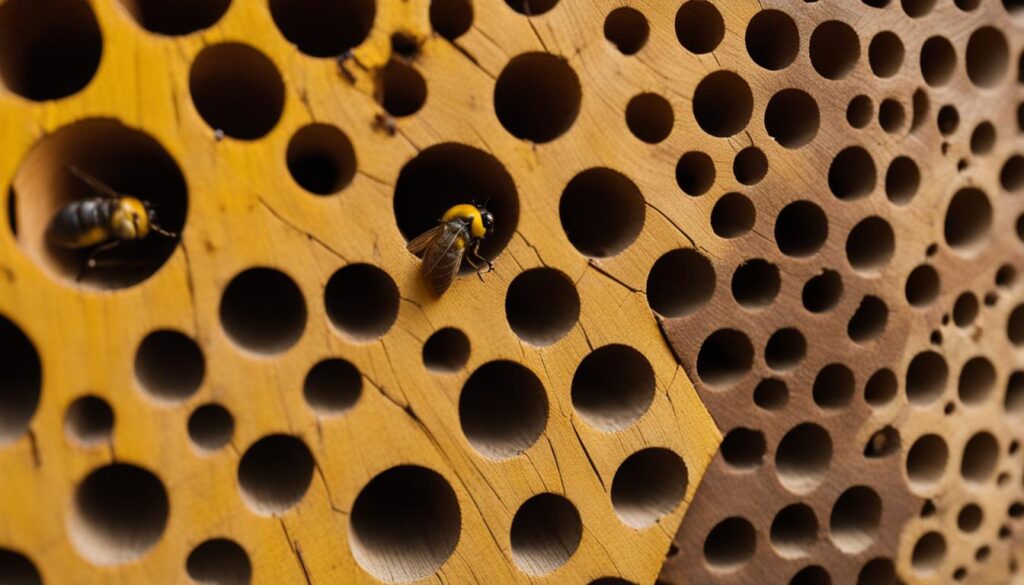 carpenter bee infestation
