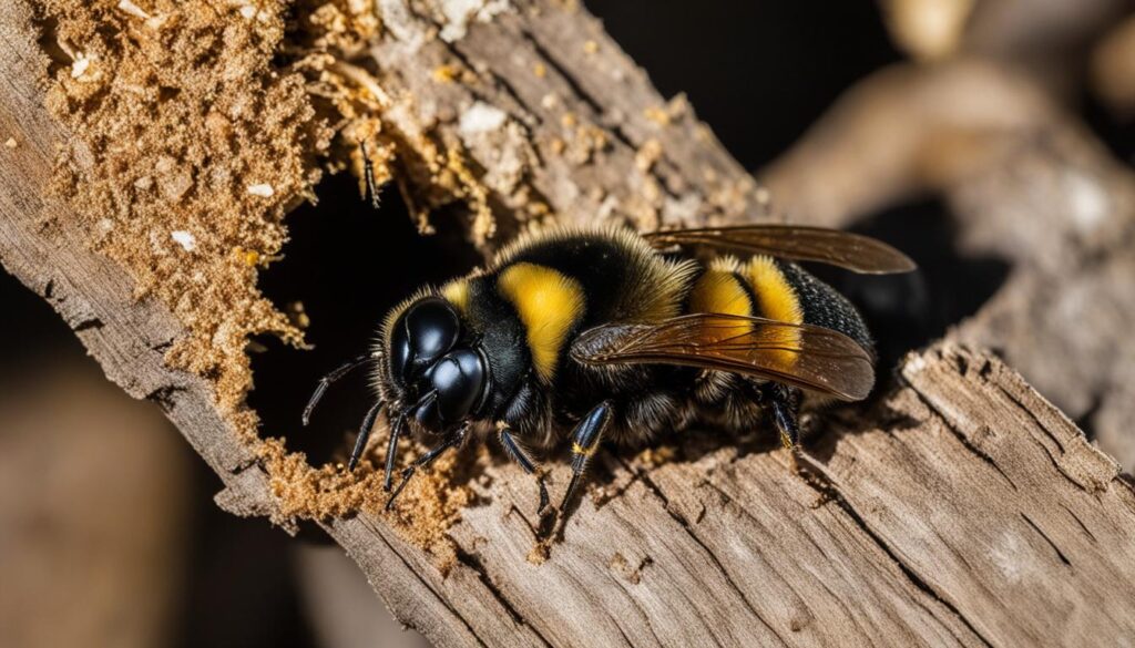 carpenter bee nesting habits