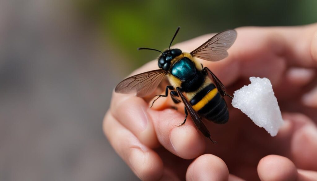 carpenter bee sting treatment