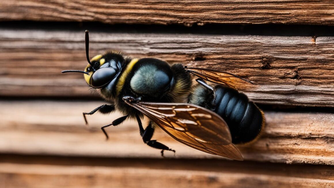 carpenter bees in house