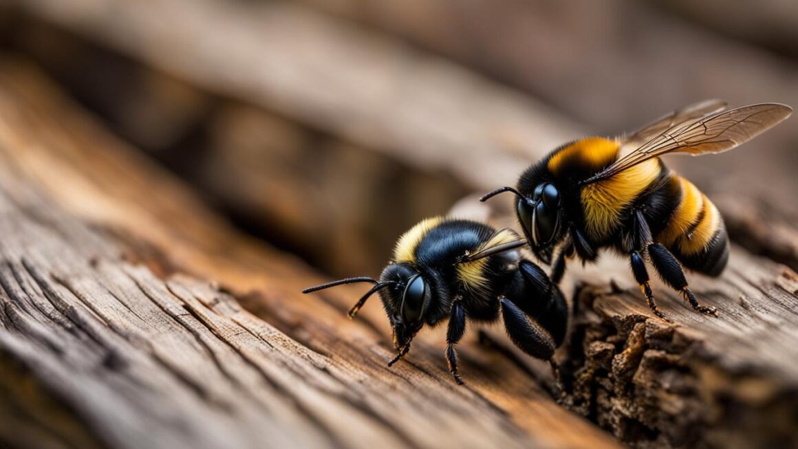 carpenter vs bumble bees