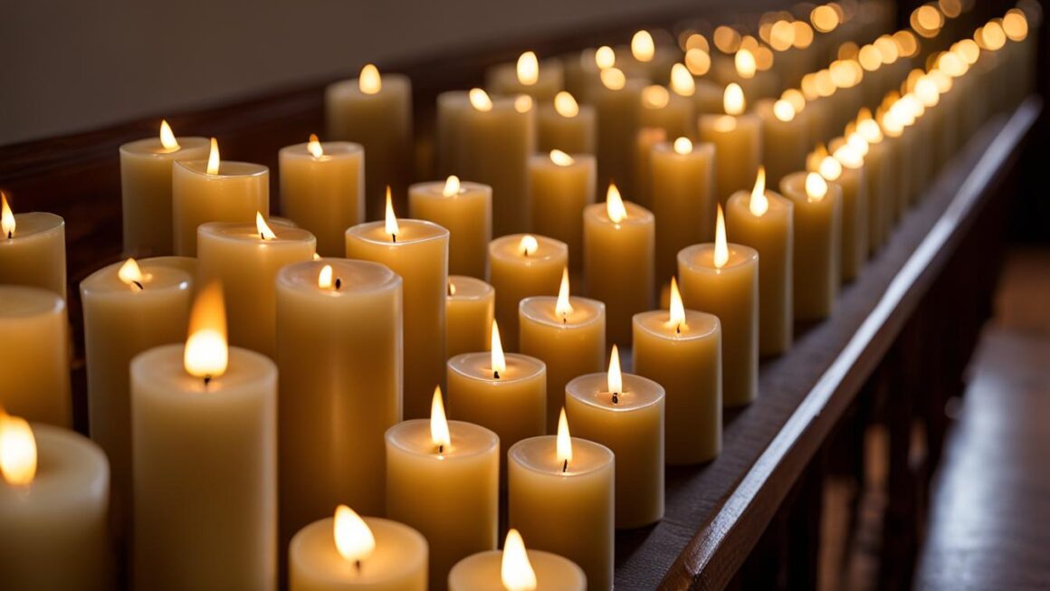 catholic beeswax candles