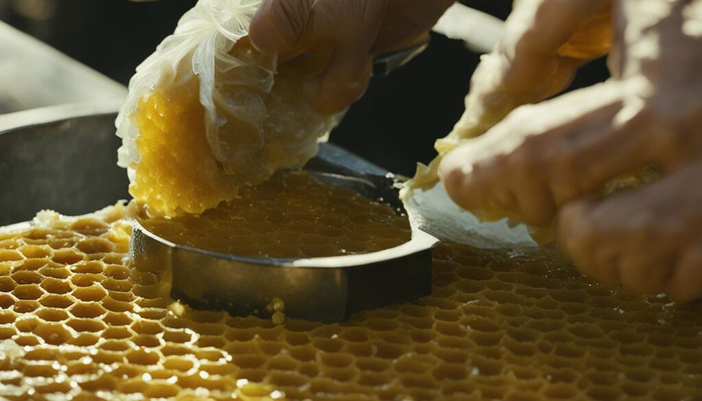 cleaning beeswax