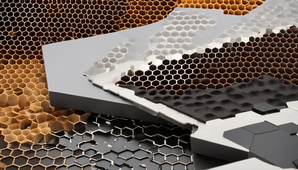 customization options for honeycomb core panels