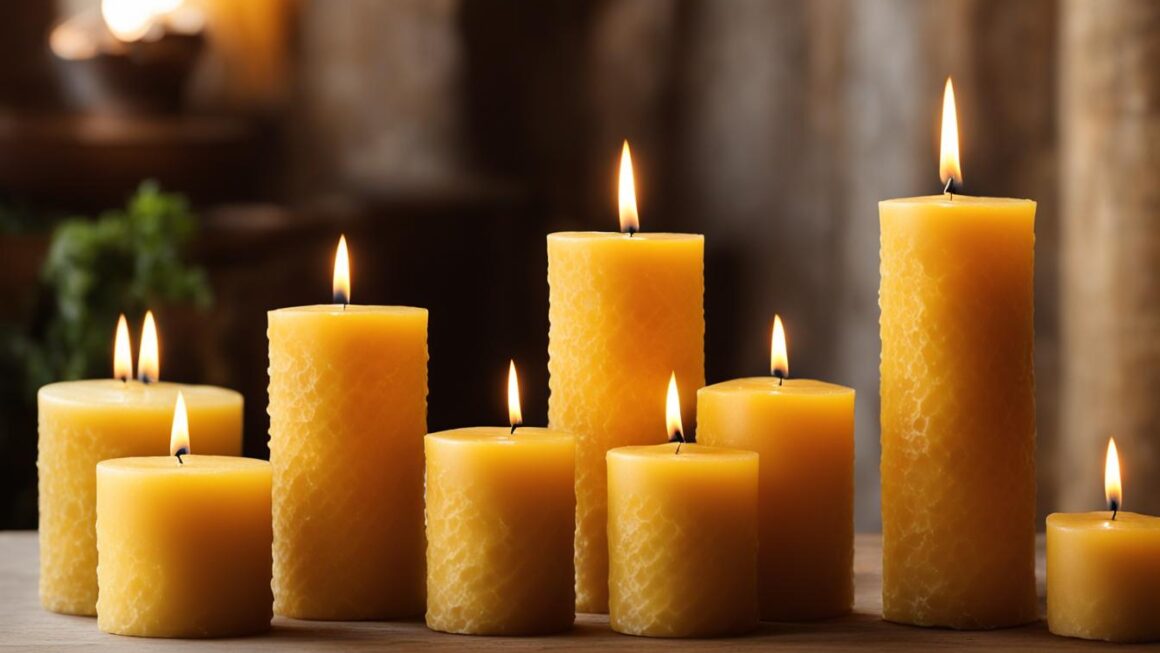 do beeswax candles burn longer