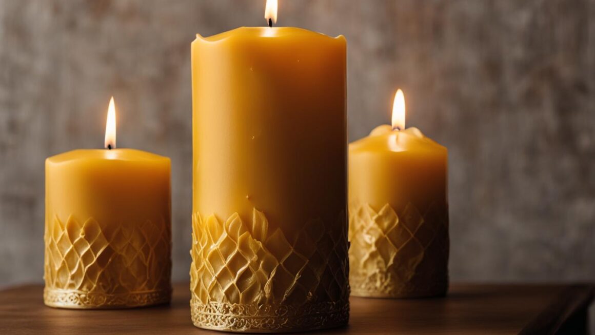 do beeswax candles clean the air