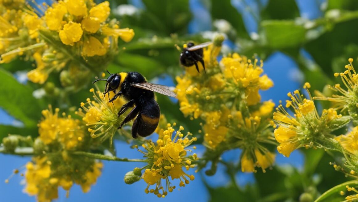 do carpenter bees collect pollen