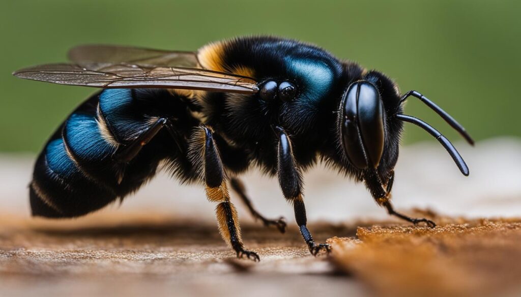 do carpenter bees sting