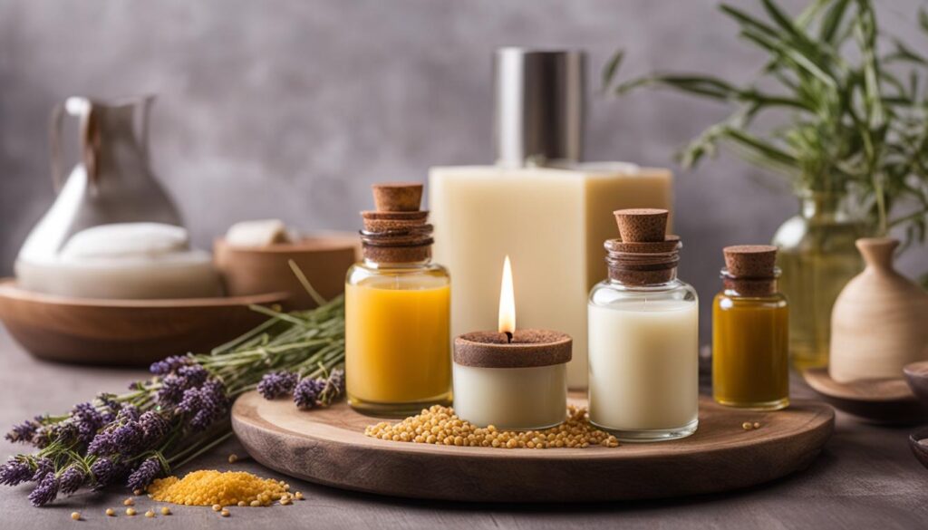 fragrance options for soy wax vs beeswax