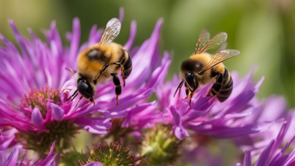 harvesting bee pollen