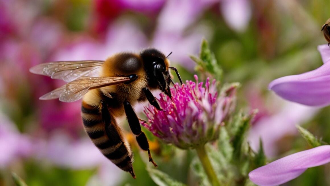 harvesting honeycomb