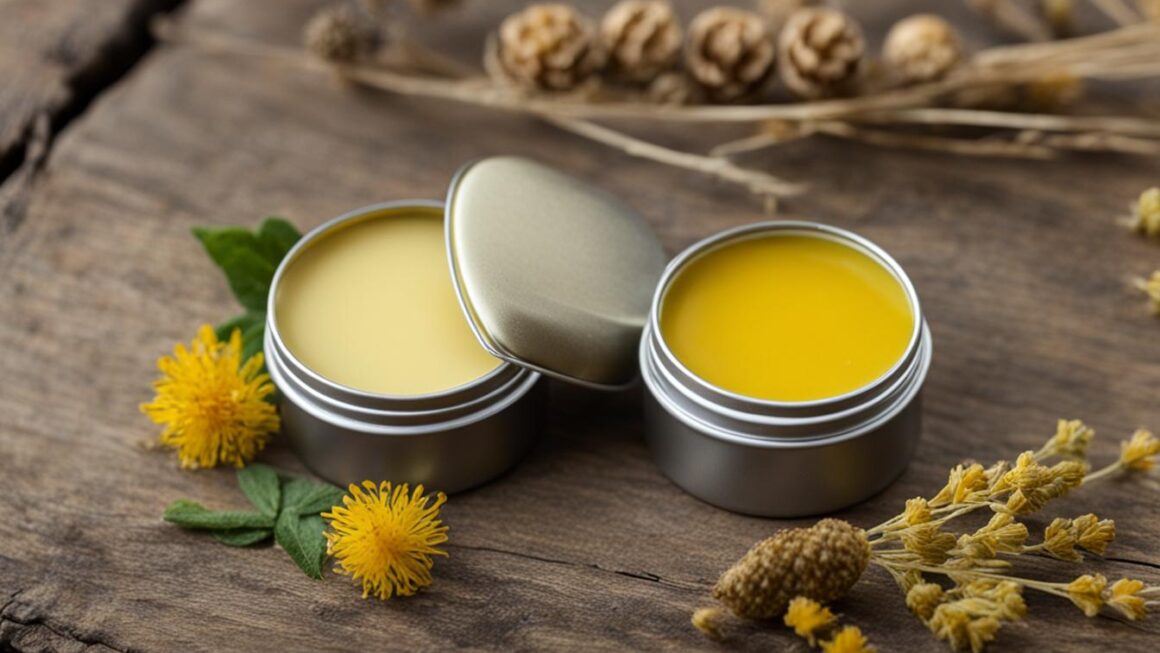 homemade lip balm beeswax