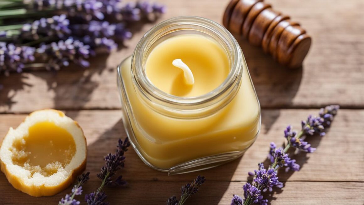 homemade lotion with beeswax