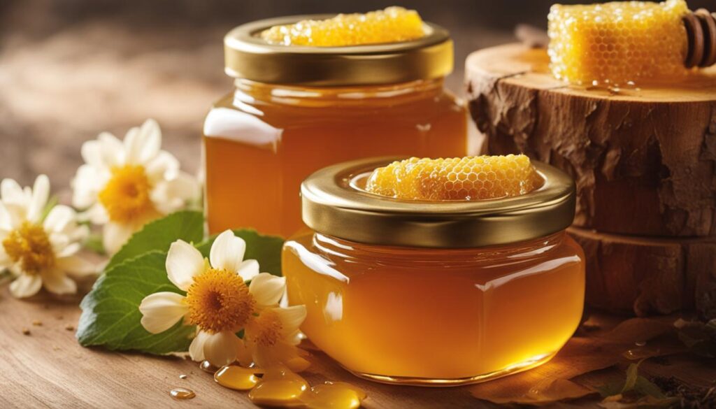 honey and beeswax skincare