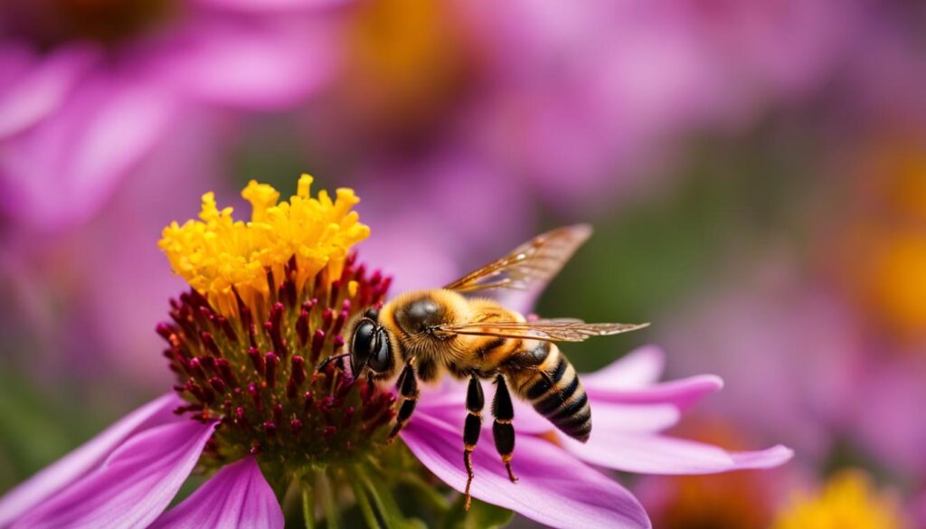 honey bee pollen accumulation