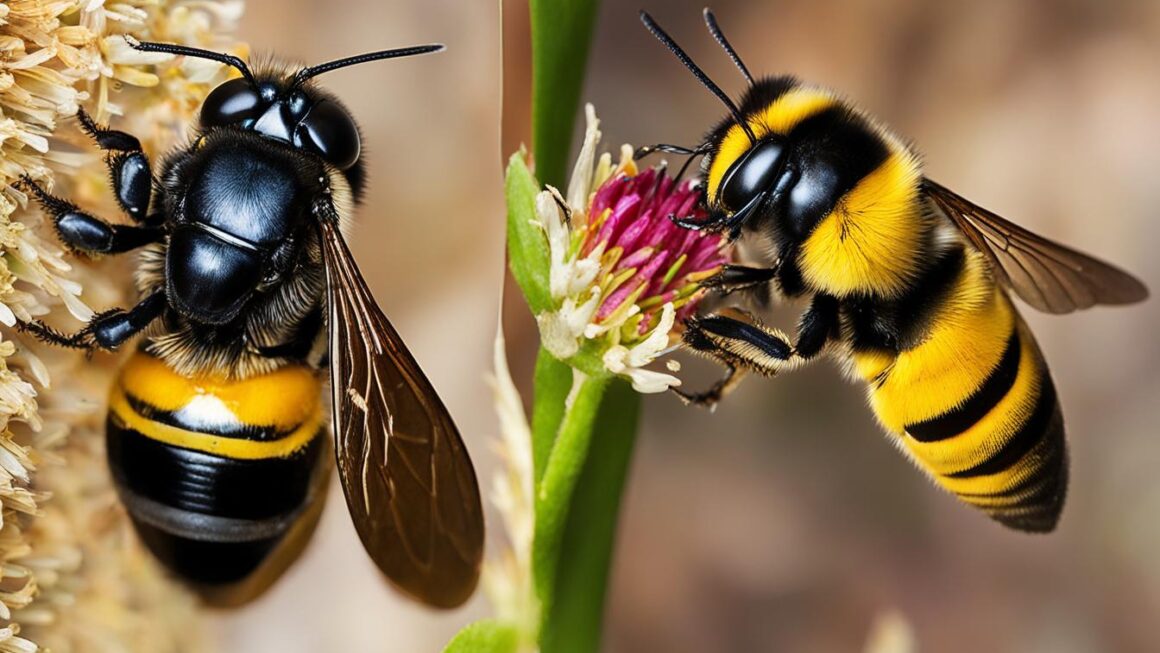 honey bees vs carpenter bees