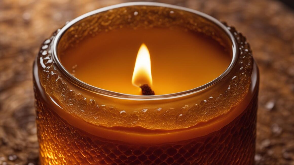 honey beeswax candles