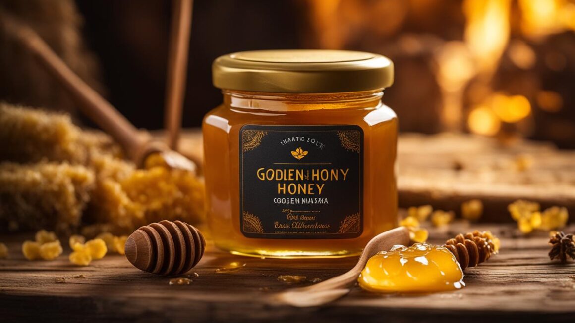 honey with beeswax