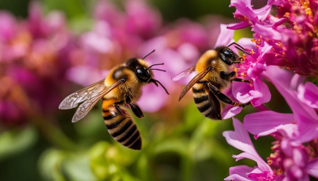 honeycomb bees