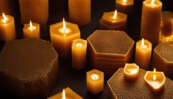 Honeycomb Beeswax Candles Natural and Sustainable Illumination