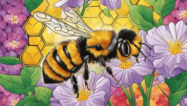 Honeycomb Coloring Page Buzzing Fun for All Ages