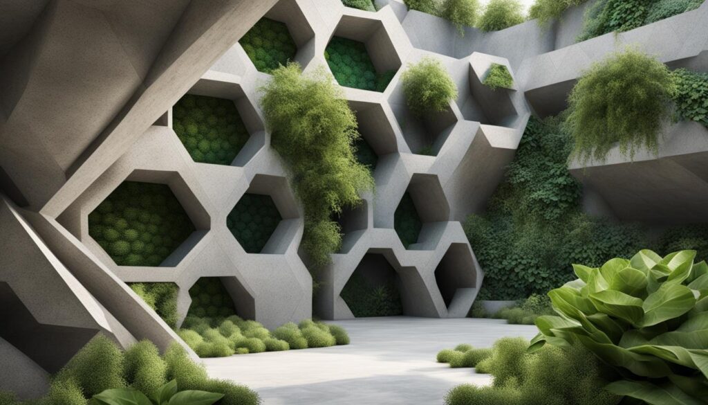 honeycomb concrete