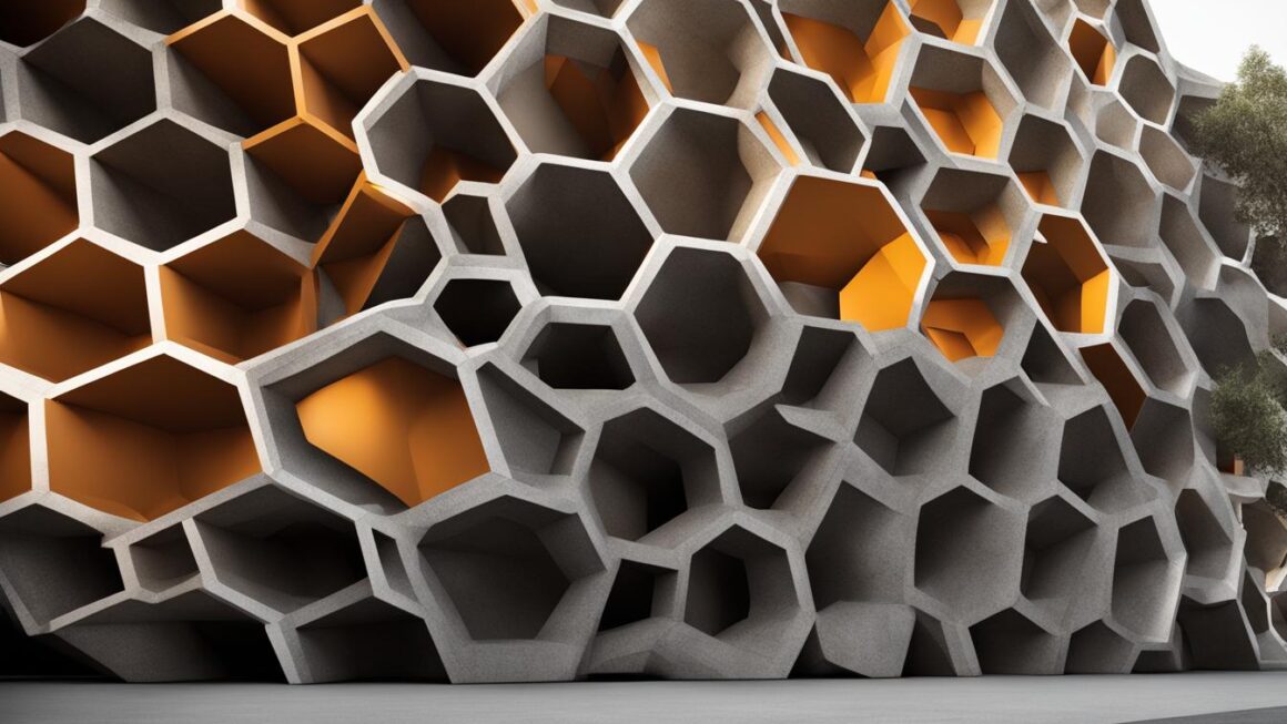 honeycomb concrete